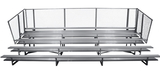 GARED GSNB0515DF 5-Row Fixed Spectator Bleacher without Aisle, 10