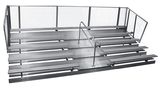 GARED GSNB0521WA 5-Row Fixed Spectator Bleacher with Aisle, 10