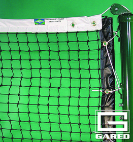 GARED GSTNETAUS Premium Polyethylene Tennis Net, 42' length, 3 MM