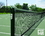 GARED GSTNPESQB3 3" Square Championship Tennis Posts, Black, Price/pair