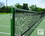 GARED GSTNPESQG3 3" Square Championship Tennis Posts, Green, Price/pair