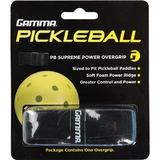 Gamma Pickleball Supreme Power Overgrip - Black