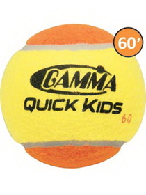 Gamma Quick Kids 60 Tennis Balls (60' Court)