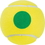 Gamma 78 Green Dot Tournament Ball (78' Court), Price/12 Can