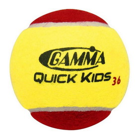 Gamma Quick Kids 36 Tennis Balls (36' Court), CGQ26