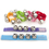 Aspire 46PCS Musical Toys Mini Bells Rhythm Instruments Value Pack Set of 10 Maracas + 24 Egg Shakers + 12 Wrist Bells