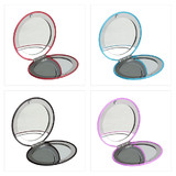 Muka 4 Sets Round Compact Makeup Mirror, Magnifying Pocket Mirror for Purse