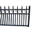 ALEKO 12DPAR1300ACC-AP Automated Steel Dual Swing Driveway Gate and Gate Opener Complete Kit - PARIS Style - 12 x 6 Feet - ETL Listed