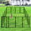 ALEKO 2DK5X5X4SQ-AP Extra-Large Heavy Duty Dog Kennel Playpen - 16 Panel - 10 x 10 x 4 Feet