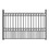 ALEKO 2FENCEPAR-AP 2-Panel Fence Kit - PARIS Style - 8x5 ft. Each