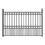 ALEKO 4FENCEPAR-AP 4-Panel Steel Fence Kit - PARIS Style - 8x5 ft. Each