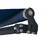 ALEKO ABM16X10BLUE30-AP Motorized Retractable Black Frame Patio Awning 16 x 10 Feet - Blue