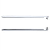 ALEKO AWARMSET10FT-AP Set of Two - Replacement Retractable Arms for 12x10, 13x10, 16x10, 20x10 Awnings - White