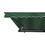 ALEKO AWCL20X10GR39-AP Half Cassette Motorized Retractable LED Luxury Patio Awning - 20 x 10 Feet - Green