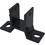 ALEKO AWHWBGY-AP Wall Bracket for Retractable and Motorized Half Cassette Awnings - Dark Gray