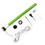 ALEKO AWM13X10GREEN39-AP Motorized Retractable White Frame Patio Awning - 13 x 10 Feet - Green
