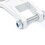 ALEKO AWSUPPBRACKET-AP Support Bracket for Retractable Awning Gearbox - White