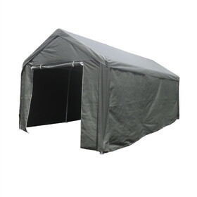 ALEKO CP1020GR-AP Heavy Duty Outdoor Canopy Carport Tent - 10 X 20 FT - Gray