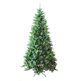 ALEKO CT8FT032-AP Luscious Artificial Indoor Christmas Holiday Pine Tree - 8 Foot
