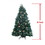 ALEKO CTLG94H550-AP Pre-Lit Artificial Christmas Tree with Pine Cones - 8 Foot
