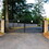 ALEKO DG12PRAD-AP Steel Dual Swing Driveway Gate - PRAGUE Style - 12 x 6 Feet