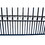 ALEKO DG14PARSSW-AP Steel Single Swing Driveway Gate - PARIS Style - 14 x 6 Feet