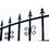 ALEKO DG16VEND-AP Steel Dual Swing Driveway Gate - VENICE Style - 16 x 6 Feet