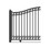 ALEKO DG18DUBSSL-AP Steel Sliding Driveway Gate - DUBLIN Style - 18 x 6 Feet