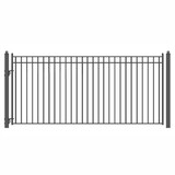 ALEKO DG18MADSSW-AP Steel Single Swing Driveway Gate - MADRID Style - 18 x 6 Feet