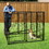 ALEKO DK5x5x4-AP Expandable Heavy Duty Dog Kennel and Playpen - 8 Panel - 5 x 5 x 4 Feet