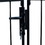 ALEKO DWGD13X5-AP DIY Arched Steel Dual Swing Driveway Gate Kit with Lock - ATHENS Style - 13 x 5 Feet