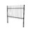 ALEKO DWGF5X5-AP DIY Steel Fence Panel Kit - ATHENS Style - 5 x 5 Feet