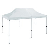 ALEKO GZF10X20WH-AP Gazebo 420D Ox ford Canopy Party Tent - 10x 20 Ft - White Color