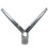 ALEKO KIT8-AP Gate Barber Wire V Corner Arm, 45 Degree Angle - Part #8 - 2 Inch Diameter