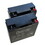 ALEKO LM13012AH1-AP Set of Battery Box - LM130 for 22AH Batteries and Two 22AH Batteries