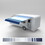 ALEKO RVAW12X8BLSTR32-AP Retractable RV/Patio Awning - 12 x 8 Feet - Blue Striped