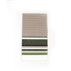 ALEKO Sample-Fabric-MS-Green-AP Awning Fabric Sample - Multi Striped Green