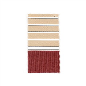 ALEKO Sample-Fabric-MS-Red-AP Awning Fabric Sample - Multi Striped Red