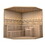 ALEKO SEA5JIU-AP Canadian Hemlock Luxury Indoor Wet Dry Sauna with LED Lights - 6 kW UL Certified Heater - 5-6 Person
