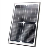 ALEKO SP20W24V-AP Solar Panel - Monocrystalline - 20W - 24V
