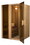 ALEKO STI2CED-AP Canadian Cedar Indoor Wet Dry Sauna Steam Room - 3 kW ETL Certified Heater - 2 Person