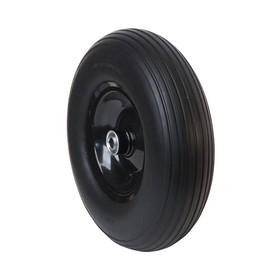 ALEKO WBNF13-AP No Flat Replacement Wheel for Wheelbarrow - 13 Inch - Black