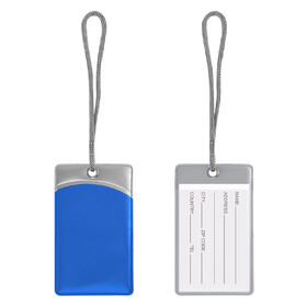 TOPTIE Mod Vinyl Luggage Tag with Durable Nylon Strap