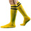 GOGO TEAM Cushion Soccer Socks, Tube Socks with Air Hole, For Junior