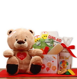 Gift Basket 813513 Get Well Soon Teddy Bear Gift Set