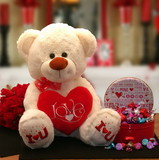 Gift Basket 8162212 Love & Kisses Valentine Teddy Bear Gift Set - Out of Stock until 1/25