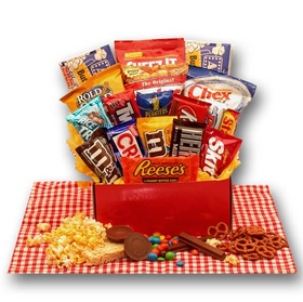 Gift Basket 819312 All American Favorites Snack Care Package