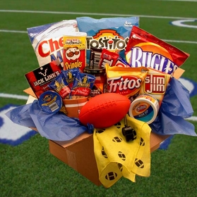 Gift Basket 819351 Touchdown Game Time Care Package
