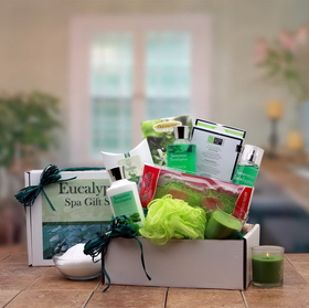 Gift Basket 819832 Eucalyptus Aromatherapy Spa Gift Box
