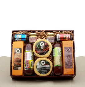 Gift Basket 820972 Deluxe Meat & Cheese Assortment Gift Set